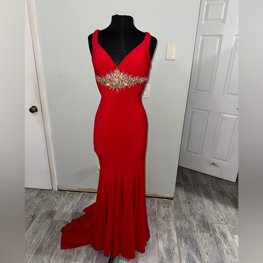 Johnathan Kayne Dress with Train